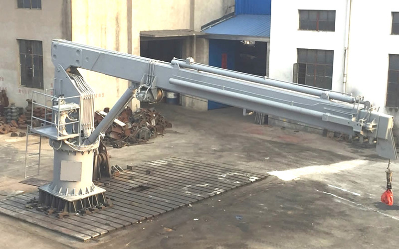 Hydraulic Telescopic Jib Crane Case