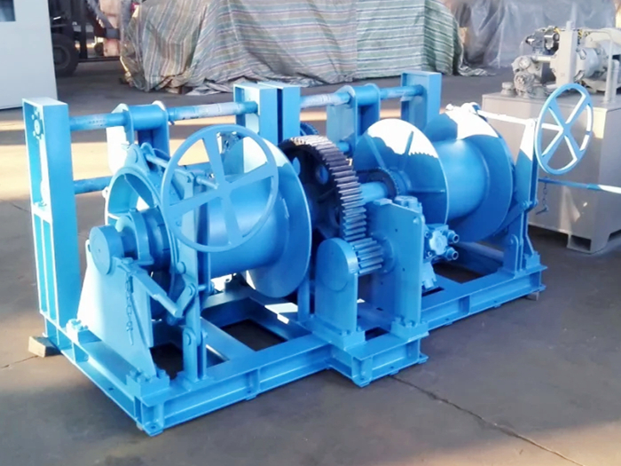Marine Hydraulic Double Drum T